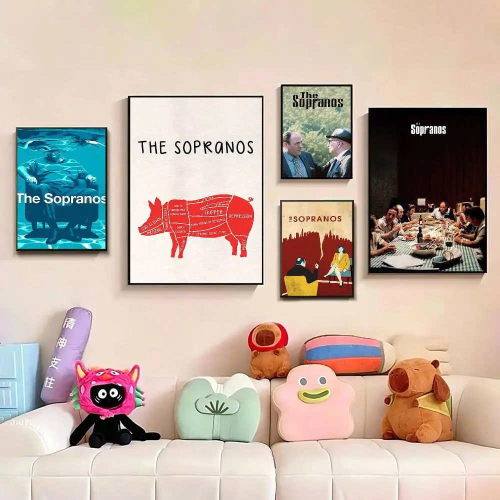 

TV The S-Sopranos-S Poster Picture Canvas Painting Wall Art Home Decoration Print For Living Room Decor