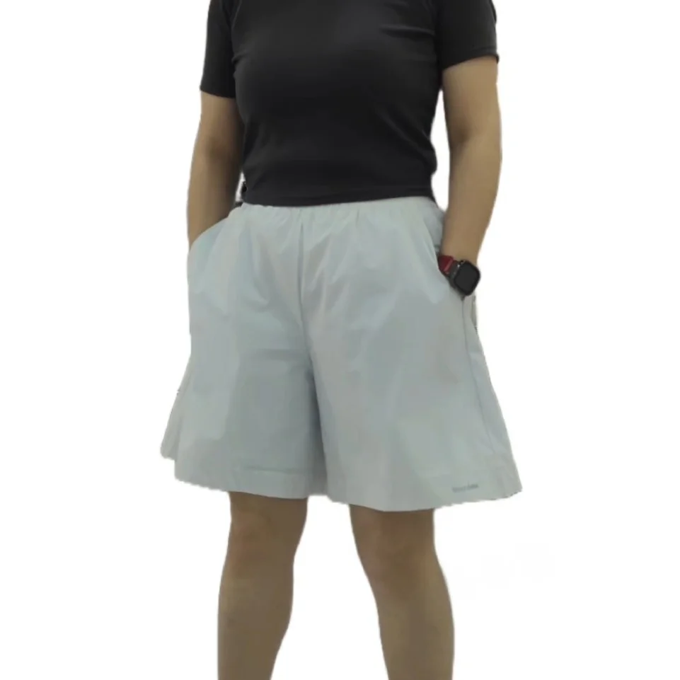 

YuYuAnNa ex ort Sports Pants Loose Comfortable Breathable Qui Dry Versatile Slimming Casual Elastic Waist orts