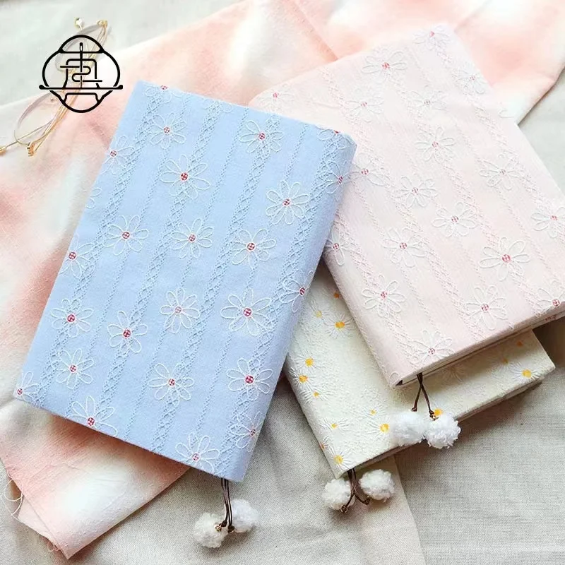 【Simple style】Original Handmade A5A6 Notebook Covers Protector Book Sleeve Crafted Fabric Products Diary Cover，in Stock