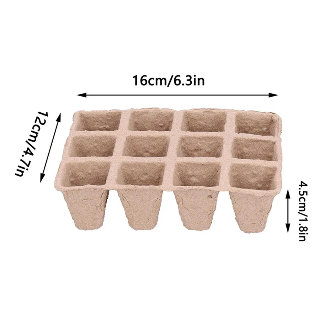 Starter Trays for Young Plants Easy to Use and Cut for Transplanting Suitable for Gardeners and Growers  Starter