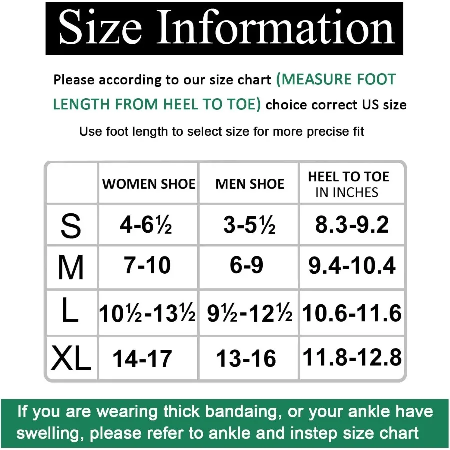 Walking Boot Fracture Boot for Broken Foot Sprained Ankle-Medium