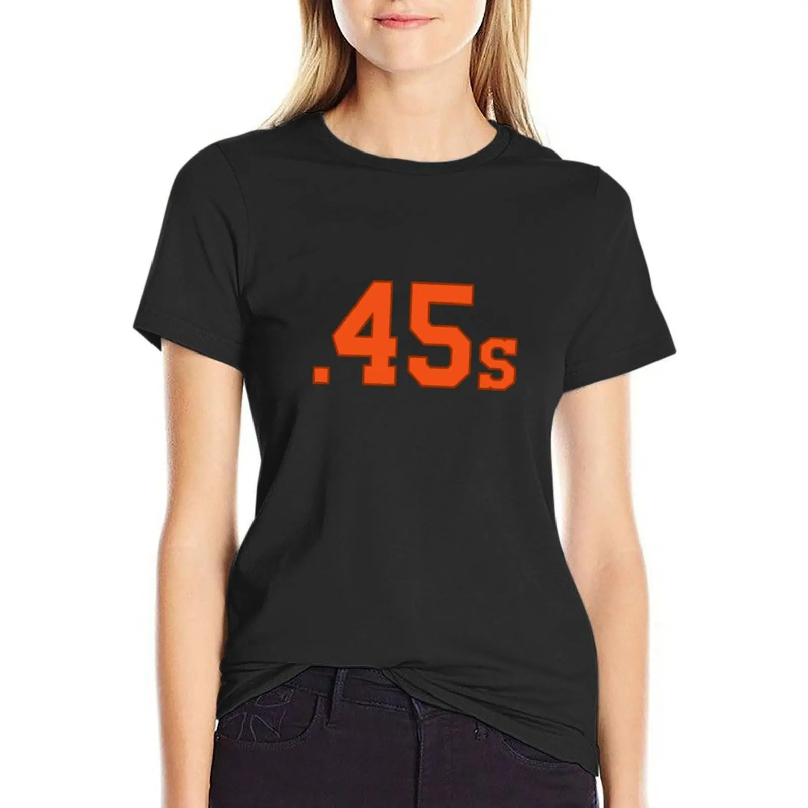 Houston Colt .45s Vintage Design T-Shirt summer tops tops tees korean fashion Women t-shirts