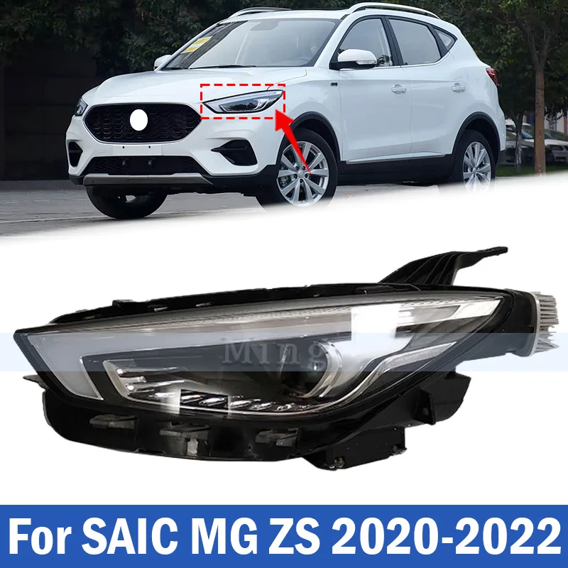 Front Bumper Headlight Headlamp Head Light Head Lamp Assembly For SAIC MG ZS 2020-2022 LED 11 Pin