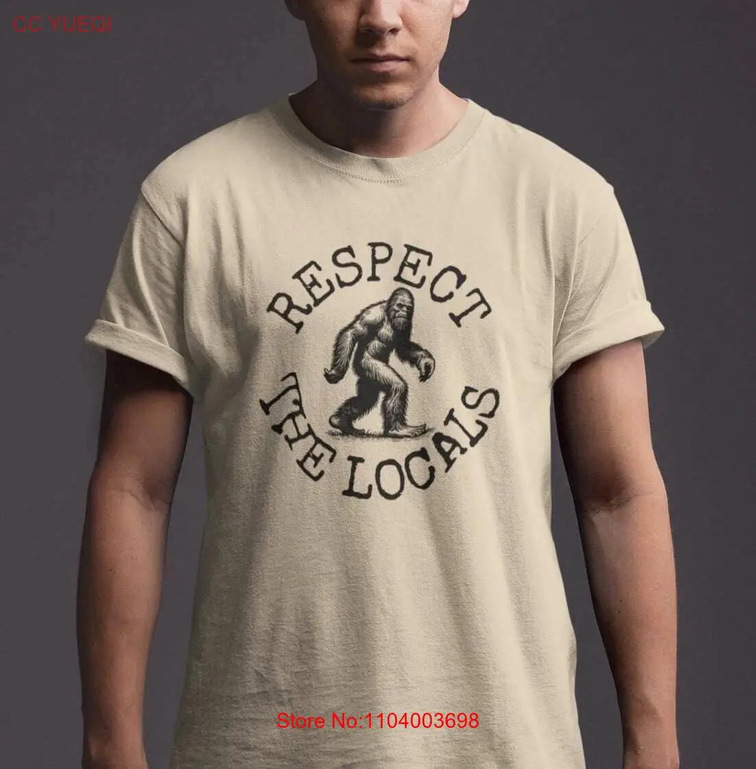 Respect The Locals Sasquatch Shirt