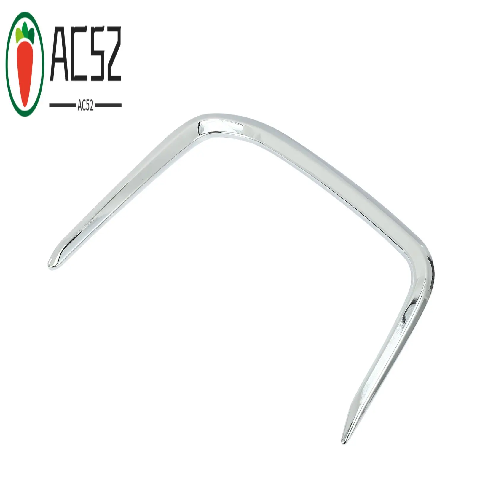 AC52-Front Fog Lights Fog Light Lamp Ring Frame Cover Trim Fit For Toyota Corolla E210 Prestige Altis 2019 2020 Bright Silver