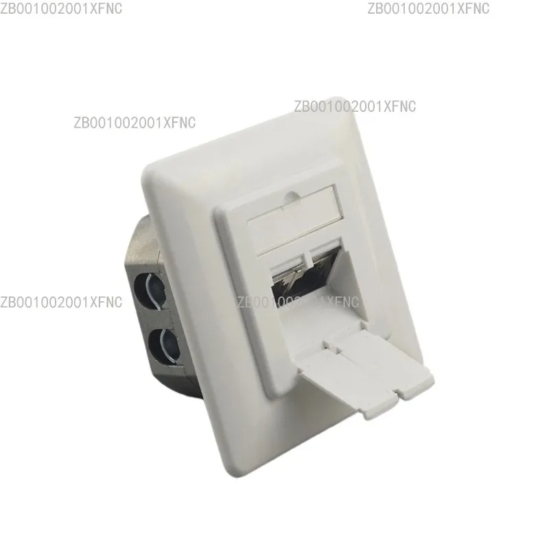 

2Pcs German panel 80x80 Zinc alloy panel Super six panel European information Double hole beveled surface