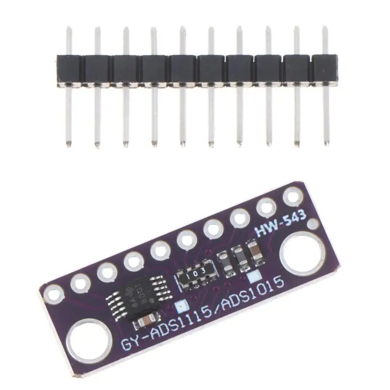 ADS1115 16Bit High Precision ADC Module 4 Channel Adjustable Gain Board for Industrial Data Collection Raspberry Pi Electronic