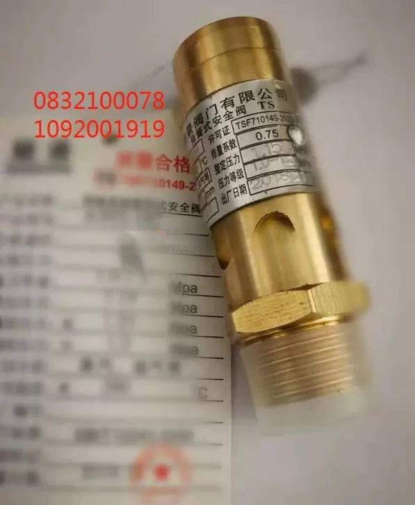 

0832100078=1092001919 Воздушный компрессор Atlas, предохранительный клапан, аксессуары для компрессора, расходные материалы