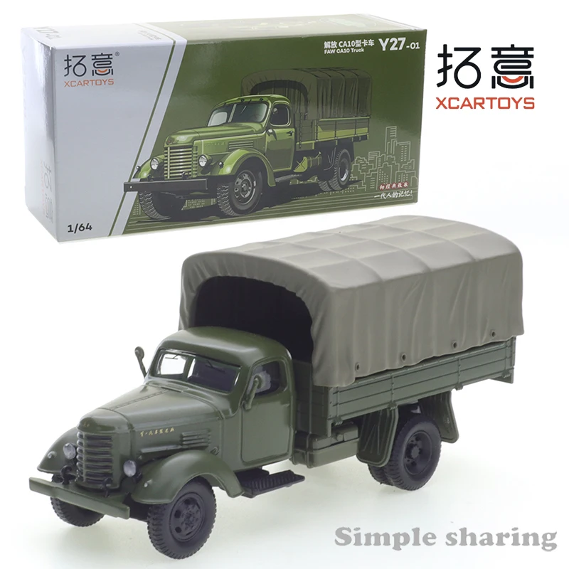 Xcartoys 1/64 Bevrijding Transport Vrachtwagen 141 Auto Legering Speelgoed Motorvoertuig Decast Metalen Model Kids Xmas Cadeau Speelgoed Voor Jongens