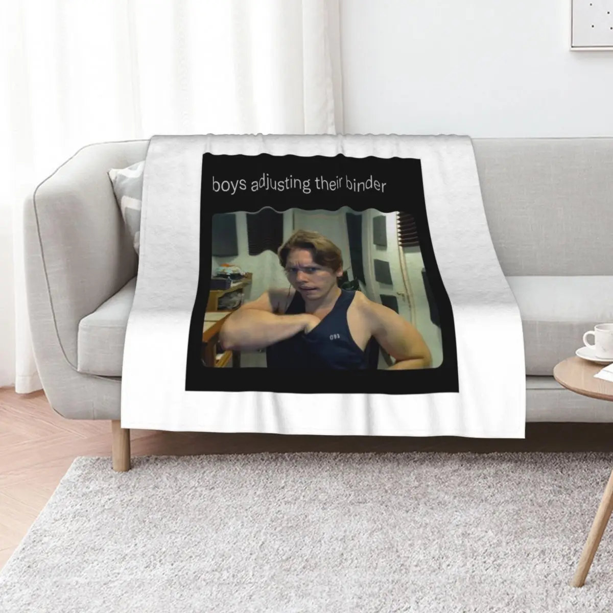 

transgender jerma Throw Blanket Heavy Decorative Sofa Single Comforter Blankets