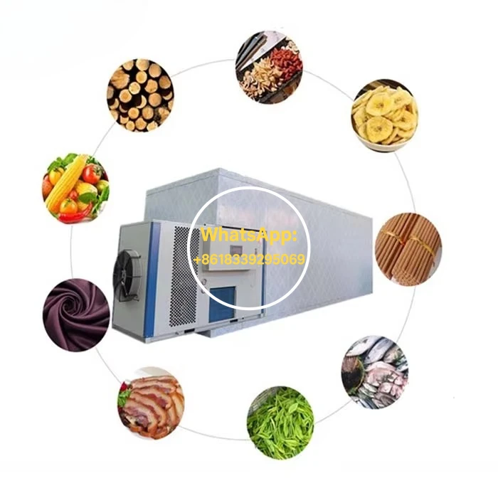 Container Heat Pump Drying Room Efficient Food Dryer Low Temperature Dehydration Chamber Fruit Vegetable Meat Drying System