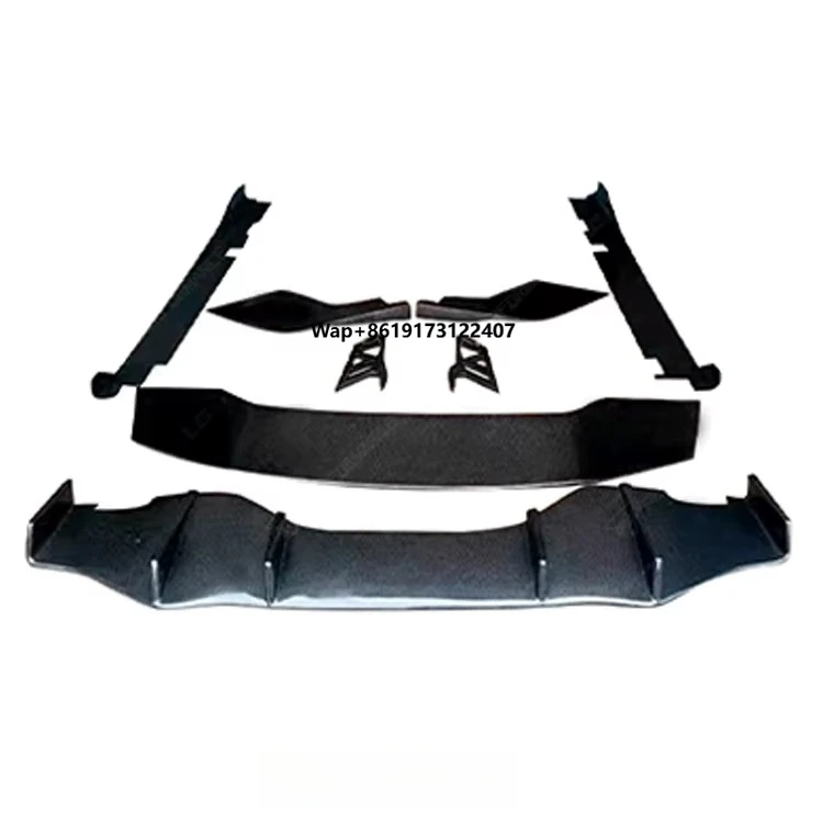

DMC Style Carbon Fiber Side Skirts Spoiler Rear Diffuser Body Kit for LP610 Car Bumper Kits