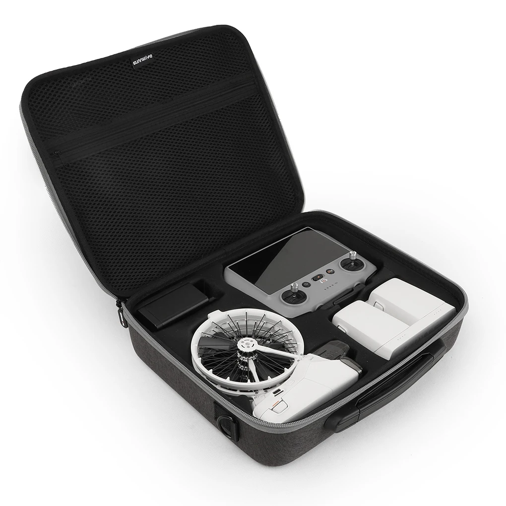 Carry Drone Everywhere With Ease Convenient Messenger Bag For Travel And Vlogging RC-N3 Remote Dark grey FP-B959