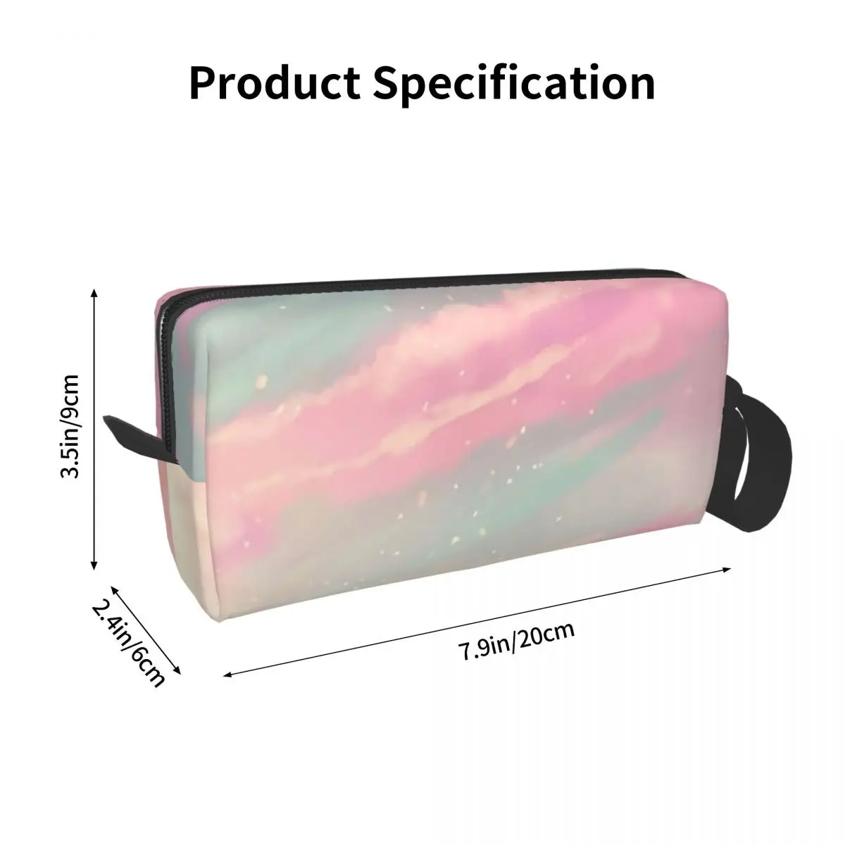 Dreamy Cloud Pencil Case for Kids Pen Box Pencil Bag Stationery Supplies Women Cosmetic Bag