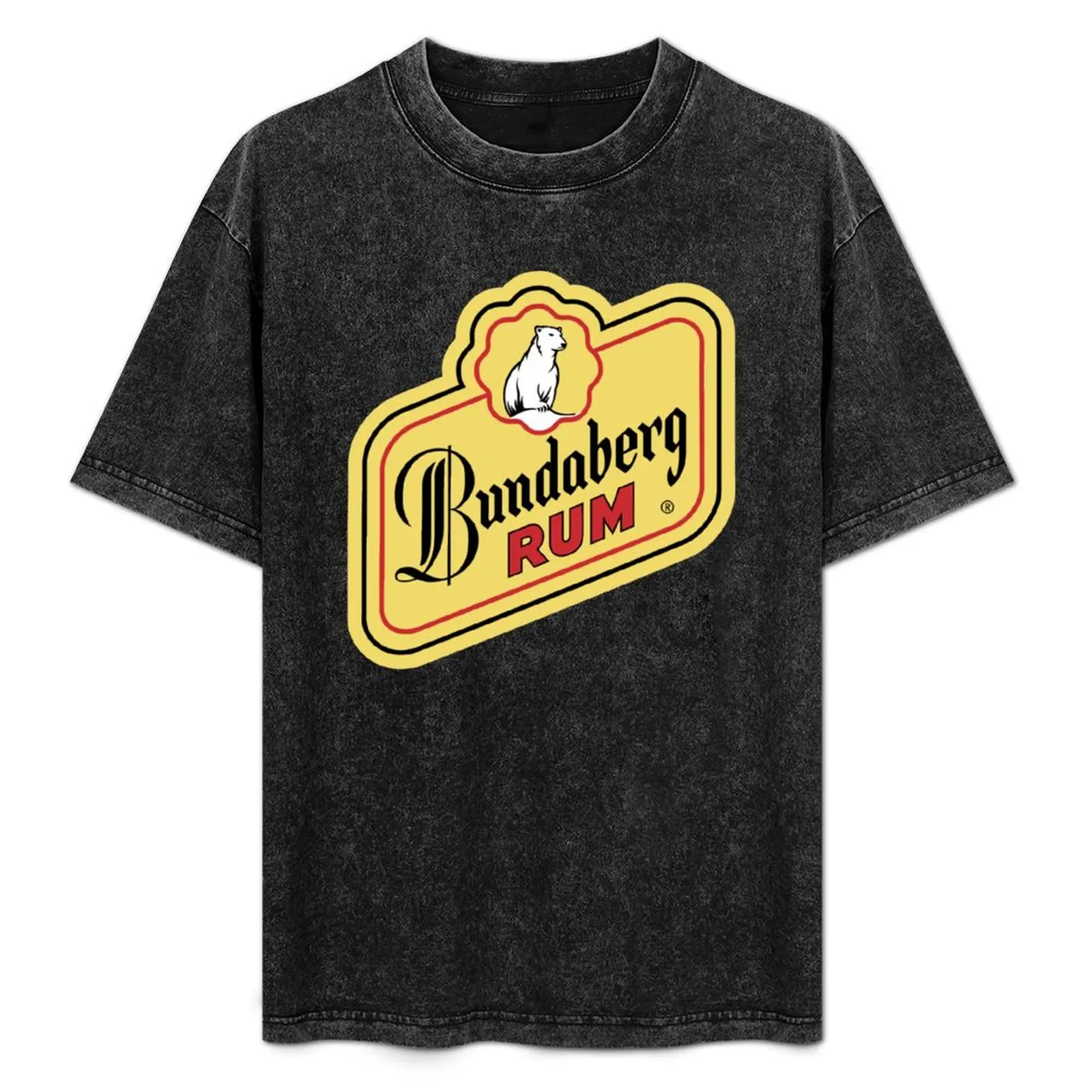 

Official Merchandise of bundaberg rum logo T-Shirt street wear Luxury man anime tshirt oversized mens white t shirts