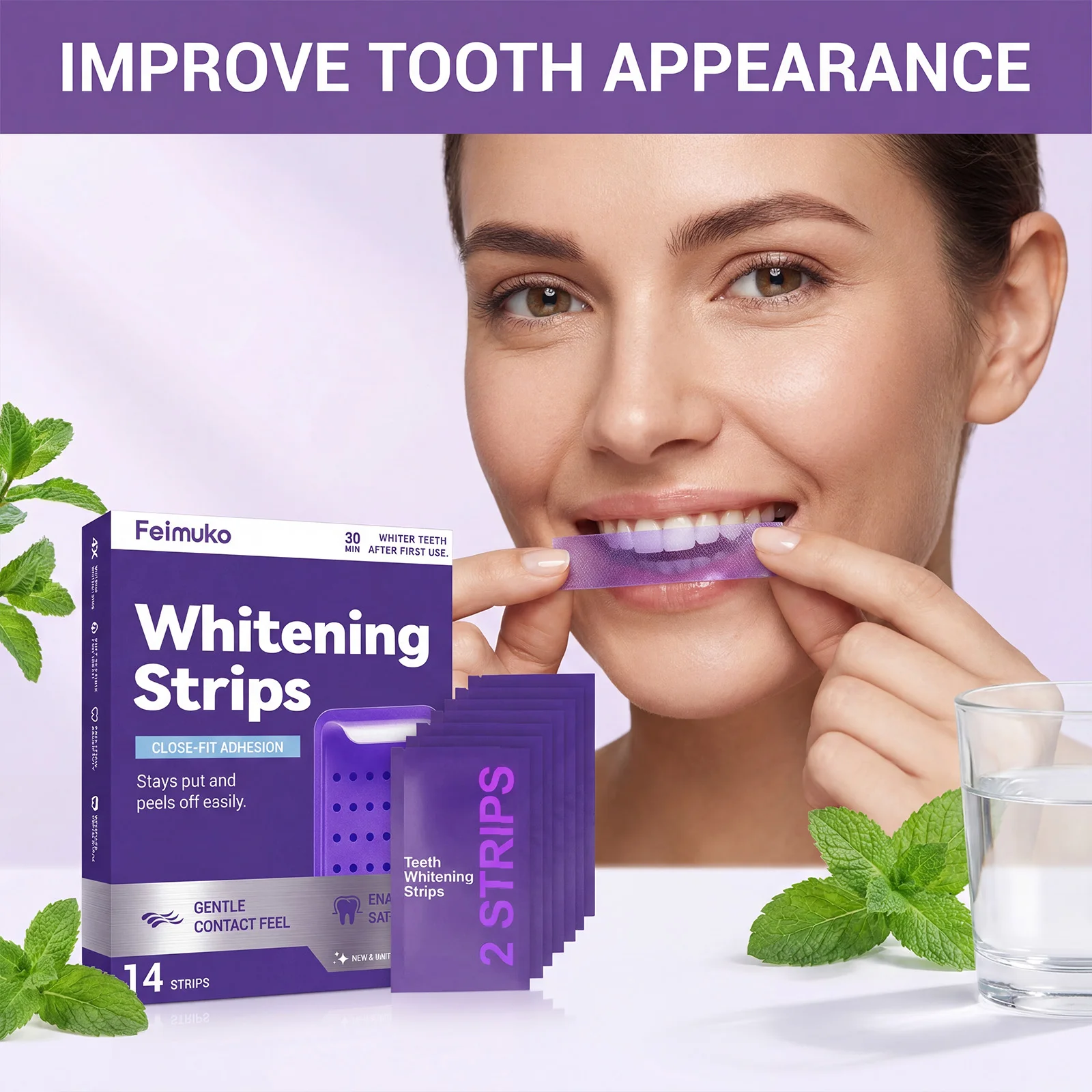 14/28/42 полоски для отбеливан – обзор и цена Teeth Whitening In Office