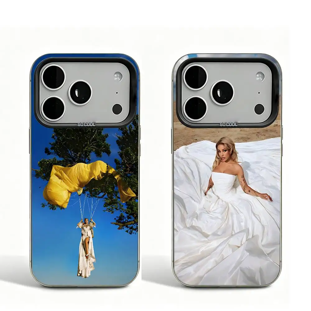 D-Doja Cat Ma Vie Tour Black Matte Case For iPhone 16 15 17 14 11 12 13 Pro Max So Cool Lens Bumper Printed Cover