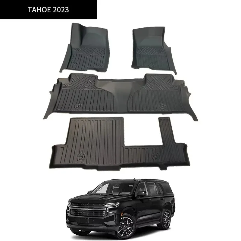 Factory Direct Sales 4 Pieces TPE Car Floor Liner Foot Mat Non-slip Durable Design TPE Car  Mats Use for TAH
