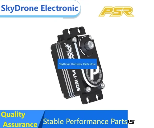 SkyDElPSR Power Star PM-1805W High-level Short-Body Full Aluminum Alloy Brushless Racing Servo 18KG Torque 0.05SEC For RC Car Tr
