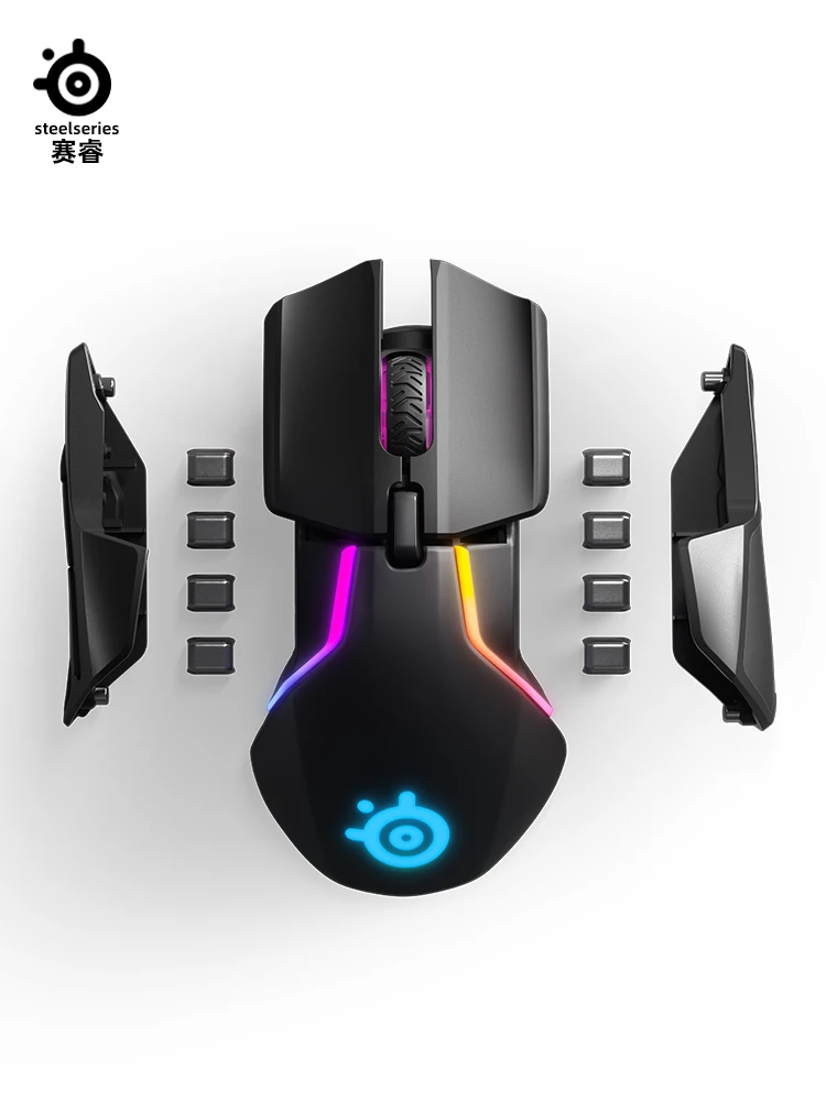 Imagem -03 - Steelseries-mouse sem Fio Rival 650 para Dualin Cozinha Sensor Switch-off