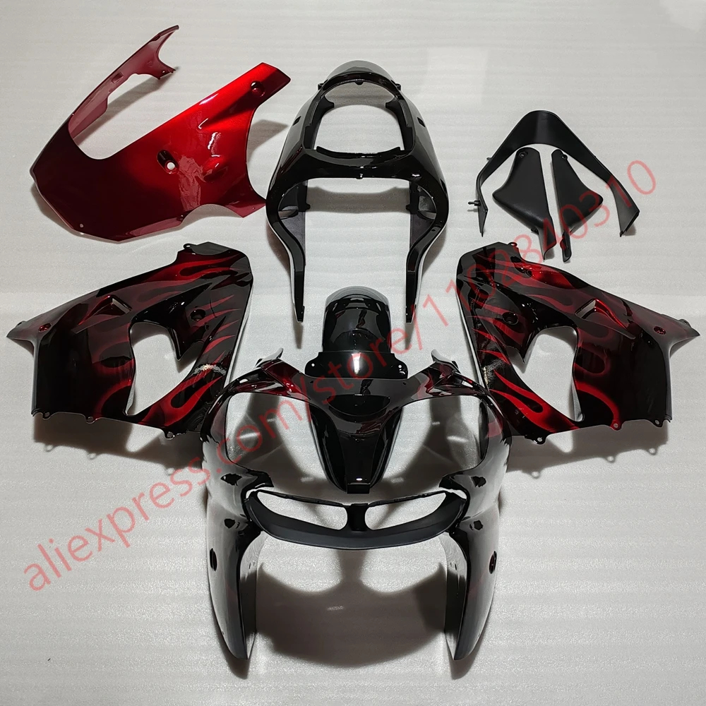 ヤンピー着用メルカリ内1点 Ｌ　pedestal DABbrrrsos Is the Kawasaki ZX9R 2000 2001 Red Flame Fairing Kit Worth the