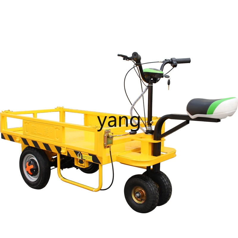 CX Electric Trolley Flat Riding Donkey Handling Cargo Warehouse Greenhouse Decoration Heavy Truck King