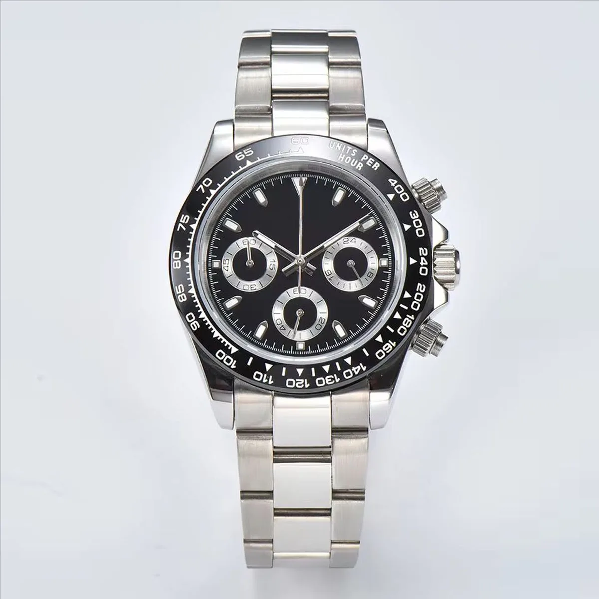 Customized watch Japan VK63 movement watch multi-function dial luminous waterproof high-end men's watches support custom logo 4