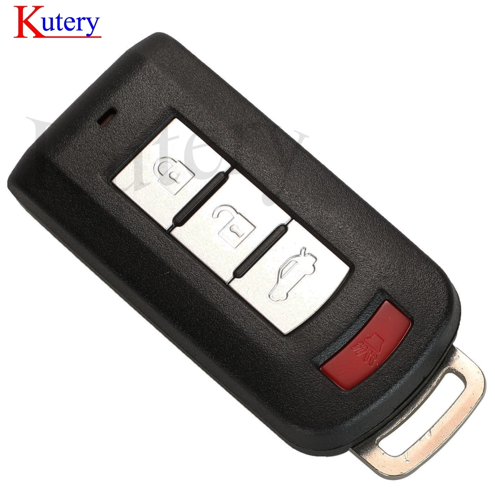 Kutery Voor Mitsubishi Outlander Lancer Eclipse Galant Vervangende Afstandsbediening Autosleutel Shell Case Fob