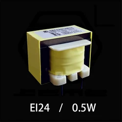 EI24 0.5W 0.5VA AC 220V To AC 5V 9V 12V Power Frequency Mini Small Plug In PCB Board 5mm 10mm Pitch 5 Pins Core Type Transformer