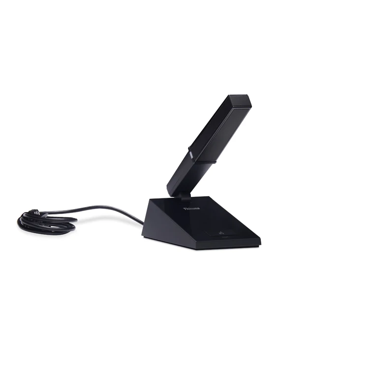 

Thinuna VA-340D II Conference System Square Short Pole Delegate Unit Desktop Conference Table Microphone Gooseneck Microphone