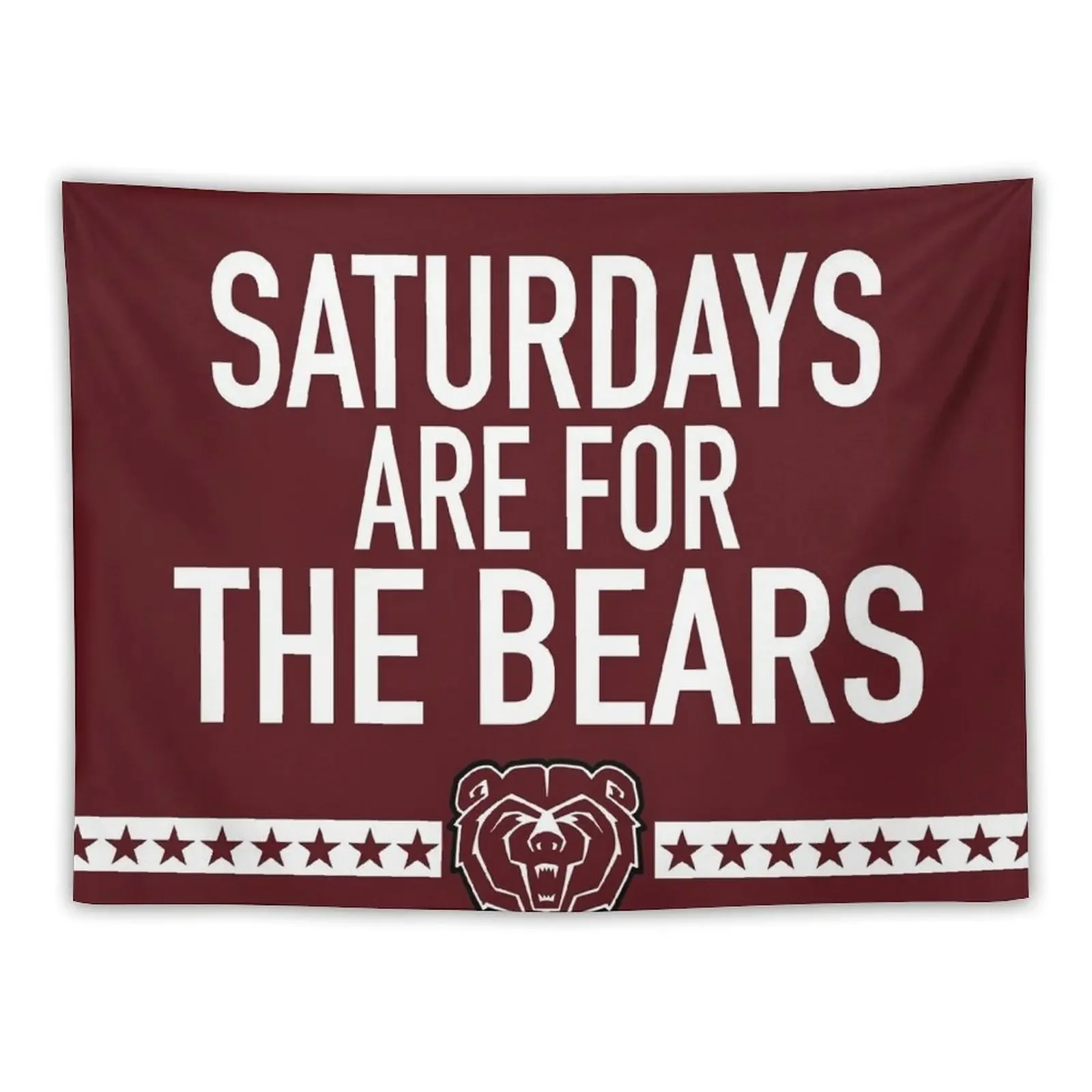 

Saturdays are for the Bears Tapestry Things To Decorate The Room Wall Mural Aesthetic Room Decorations Tapestry