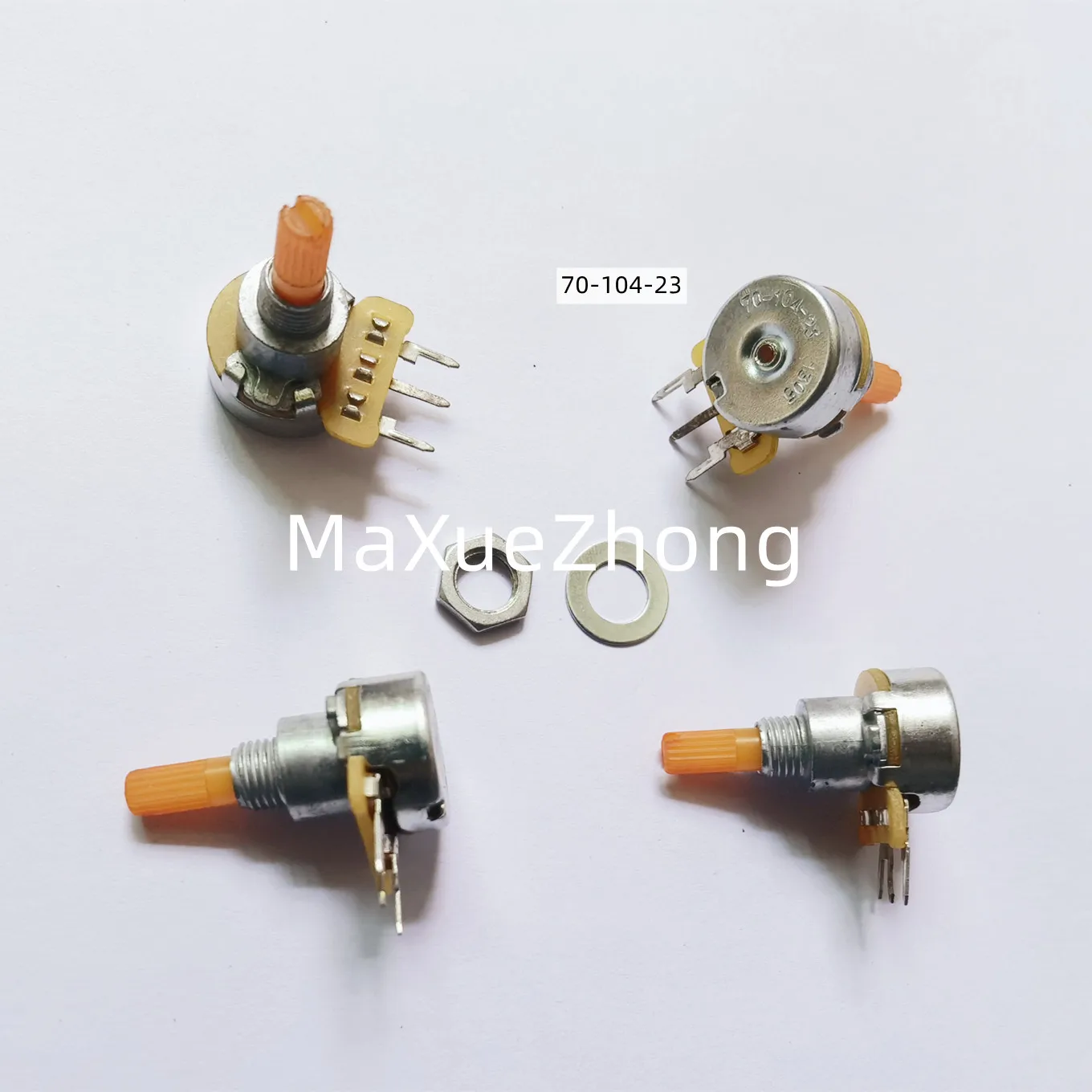 Original new 100% 70-104-23 100K 70-133-01 50K 70-203-23 20K single potentiometer axis diameter 4.6MM (SWITCH)
