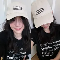 Summer mini condition Nienzo letter T-shirt K-pop style oversized streetwear casual womens loose top