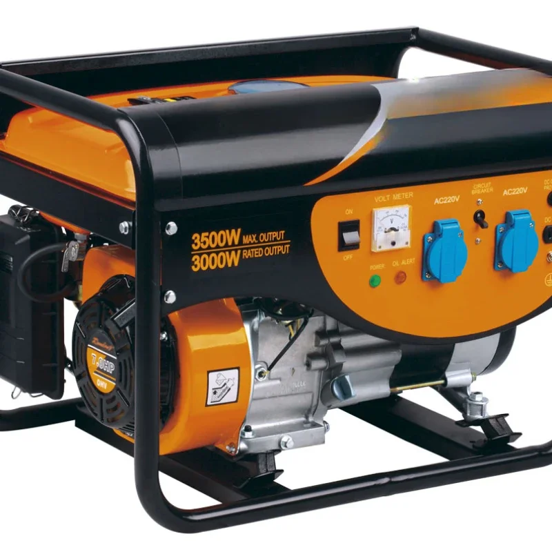 4000W 20kw 6kva 10 Kva 2kw Industrial Household Portable Gas Gasoline Generator