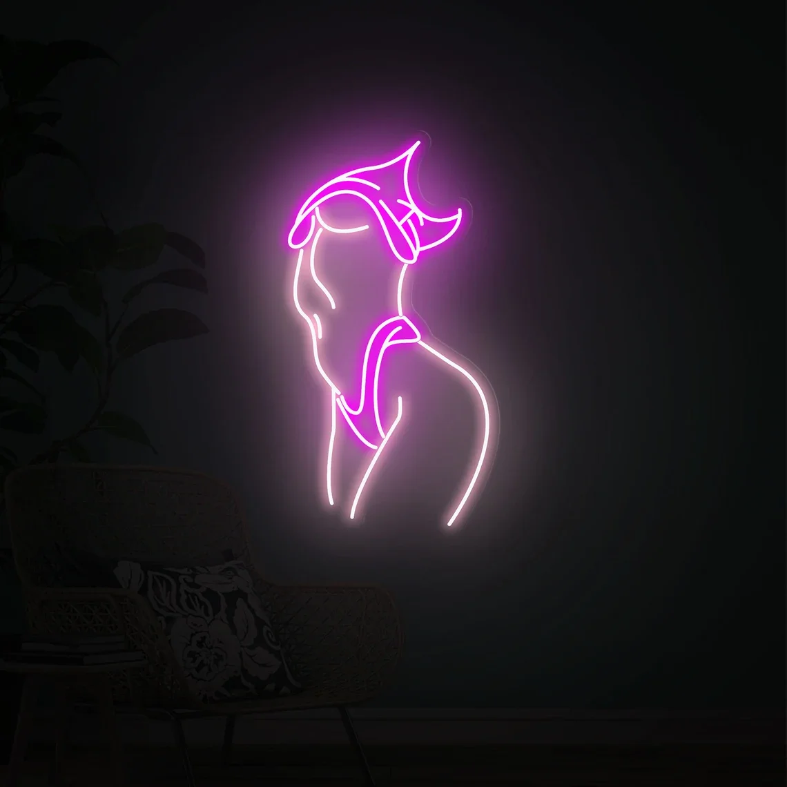 Custom Body Neon Sign Girl Body Neon Sign Woman Body Wall Art Bedroom Decor Gaming Room Bar Wall Decor Man Cave Bar Sign