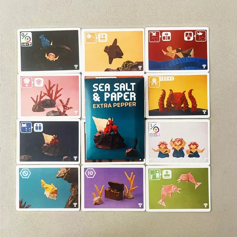 MEERSALZ & PAPIER – Extra Pepper erweitert Tischspiele