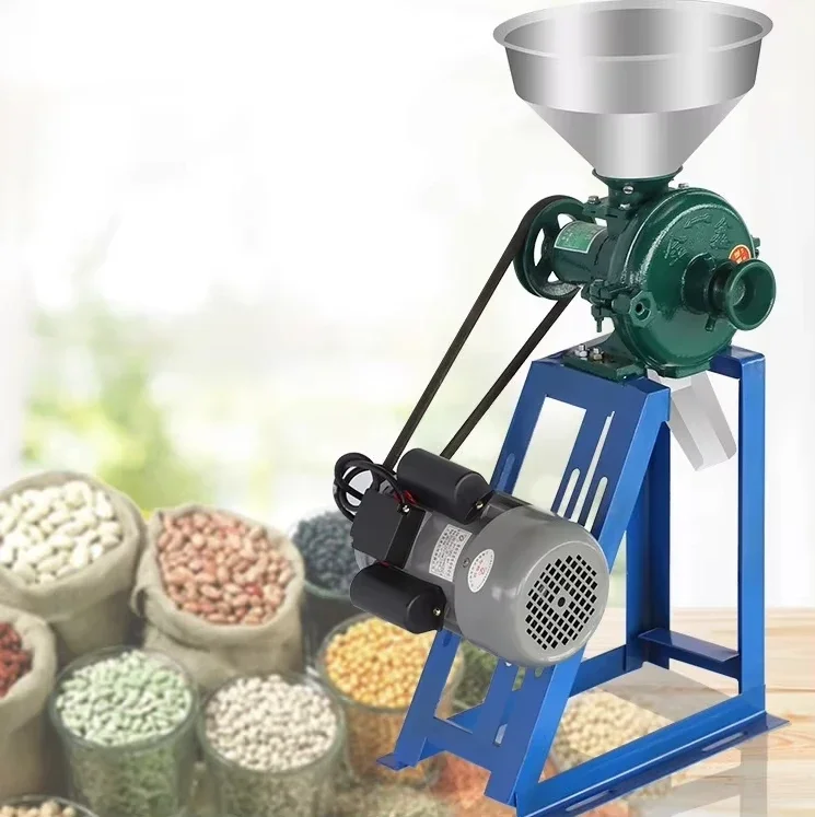 Commercial Grinder Dry and Wet Corn Grain Flour Grinder Dry and Wet Grain