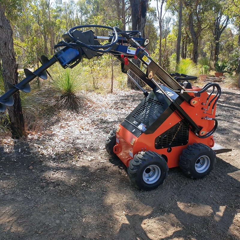 Euro 5 CE EPA Wheel Skid Steer Loader 800kg Small mini Skid steer loader skid steer track loader for sale Fast delivery