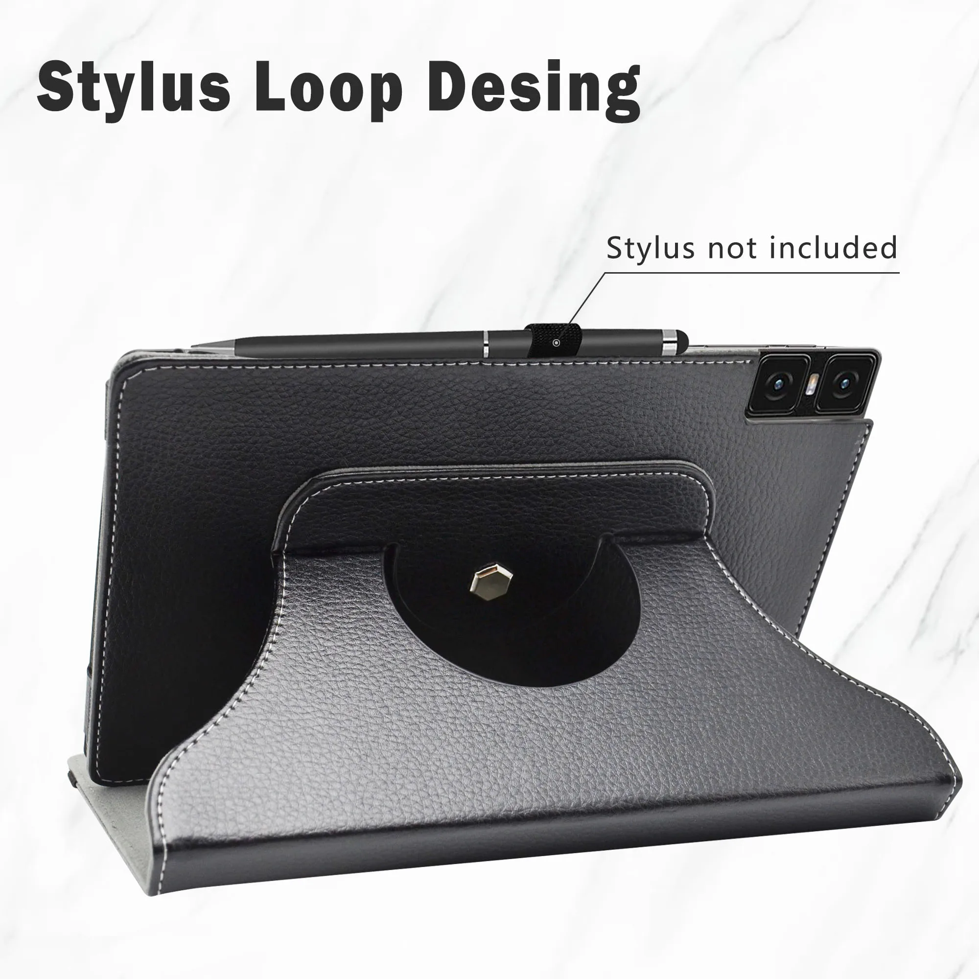 360 Degree Rotary Rotating PU Leather Cover For 10.5