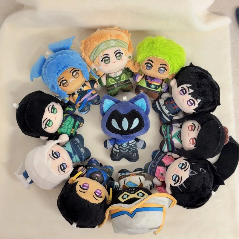 

Новые плюшевые игрушки Valorant Jett, 10 см, милые мягкие мультяшные подушки, аниме-куклы для детей, подарок на день рождения, Рождество
