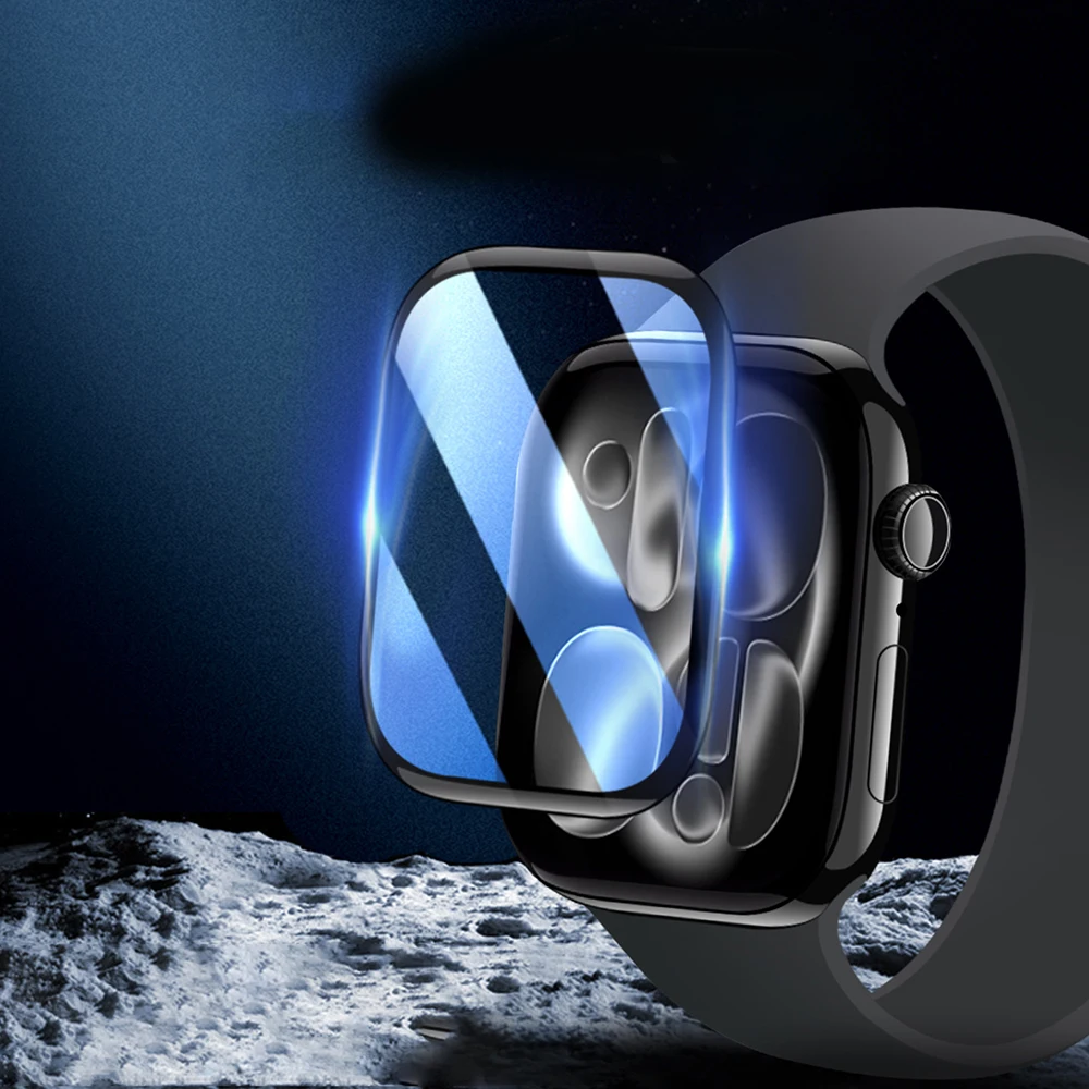 Apple Watch 시리즈 11 10-9-8-7-6 5 Se ultra-2 49mm 41 45-42-46mm 44mm (강화 유리 아님) 필름 액세서리용 화면 보호기 썸네일 2