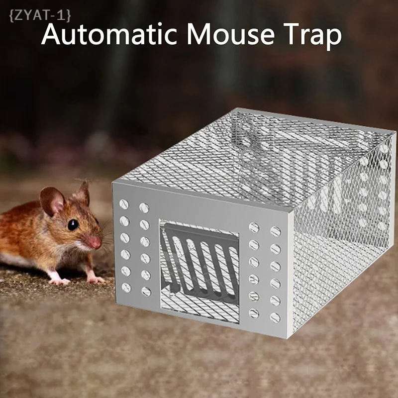 مصيدة فئران عالية الكفاءة، مصيدة فئران أوتوماتيكية للدورة المستمرة لحديقة المنزل، قطعة أثرية آمنة وغير ضارة
