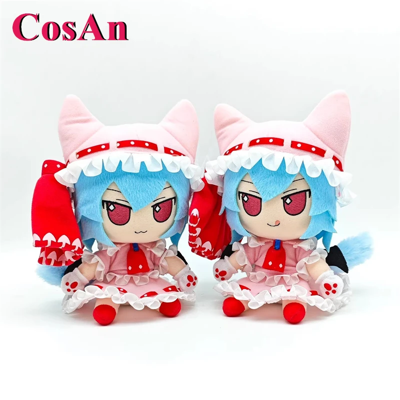 

В НАЛИЧИИ: Плюшевая кукла-подушка CosAn Game TouHou Project Remilia Scarlet Fumo для косплея, аниме-атрибутика, 16 см