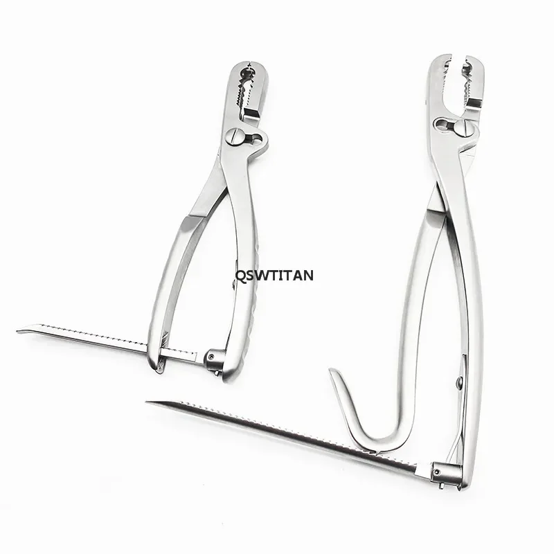 1pcs Bone Holding Forceps Large Farabeuf Forceps Stainless Steel Bone Forceps Orthopedic Instruments