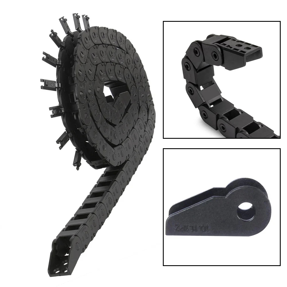 

Соединитель для кабельных цепей мостового типа для 3D-принтеров и станков с ЧПУ, нейлоновый кабельный трос для защиты кабелей с гибкой конструкцией шарниров