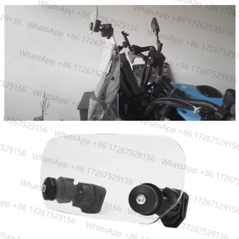 Motorcycle Windshield Universal Windscreen Spoiler Extension for  R1200GS R1250GS  Tracer 9 GT MT09