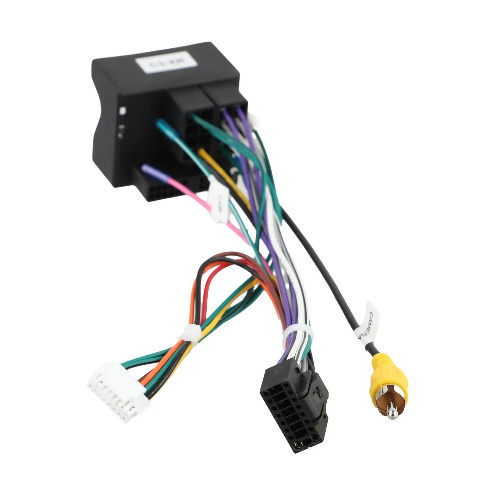 16pin Harness Car Radio Harness Car Audio Installation Quick Connection Wear-Resistant Easy Installation Non-Deformable