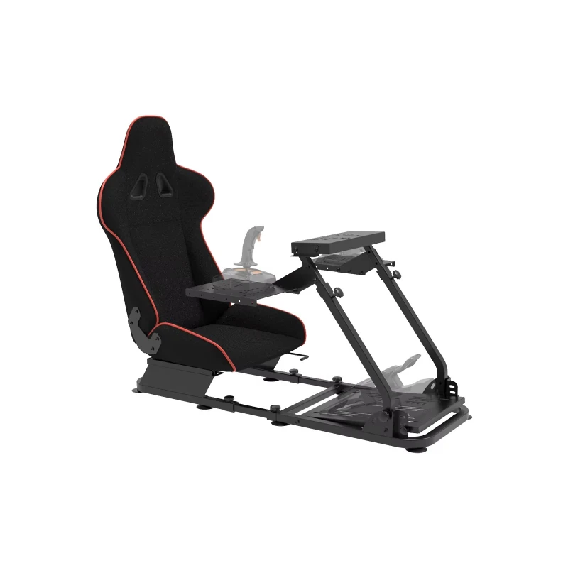Professional Racing Simulator Bracket for Car Racing Game Modern Design Stable Steel Ergonomic Comfortable Cockpit