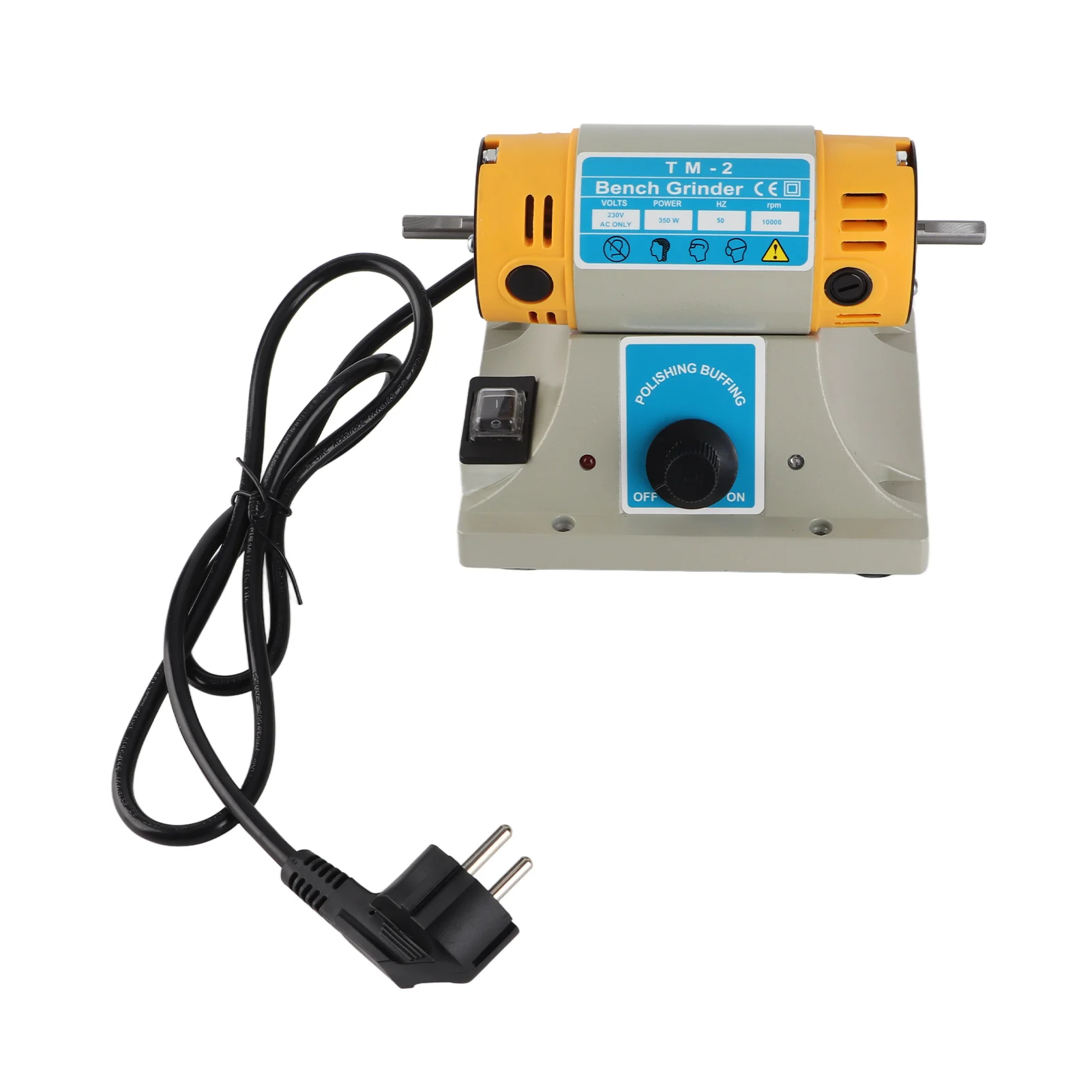 350W Electric Grinder Polishing Machine for Jewelry Dental Lathe Motor Lathe Polisher Lathe Polish Machine Lathe Grinder Machine