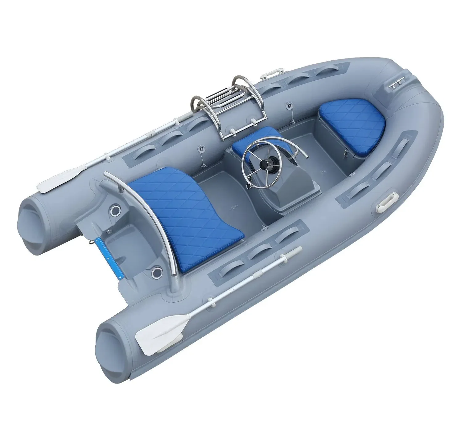 10.8feet 3.3m Rigid Boat Fiberglass Boat Orca Hypalon PVC Inflatable Cruiser Fiberglass Rigid Hull
